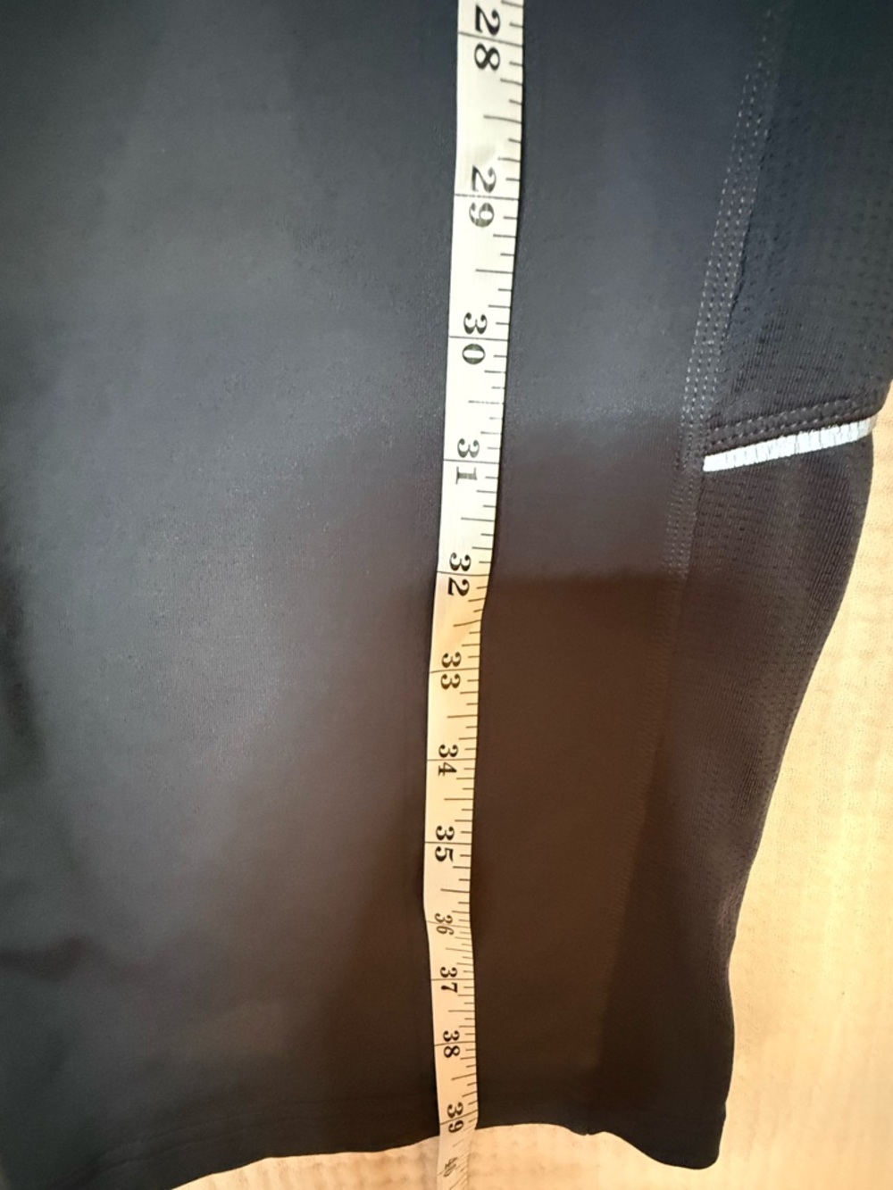Athleta Women Large Charcoal Bootcut Yoga Pants Athletic 39" Inseam Reflective - Picture 15 of 16